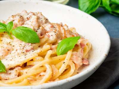 Espaguetis Carbonara