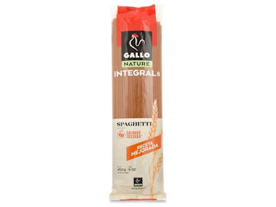 Espaguetis integrales Gallo 450 g