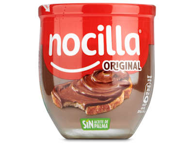 Crema de cacao con avellanas original Nocilla bote 180 g