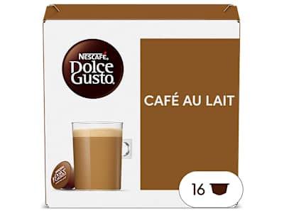 Cápsulas de cafe con leche Dolce Gusto 16 unidades