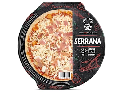 Pizza serrana Dia Al punto 390 g