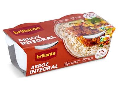 Vasos de arroz integral Brillante 2 x 125 g