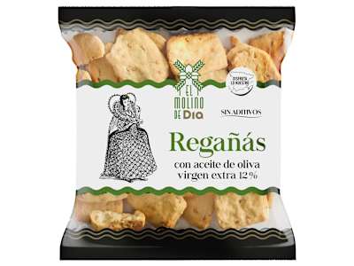 Regañás con aceite de oliva virgen extra El molino de Dia 150 g