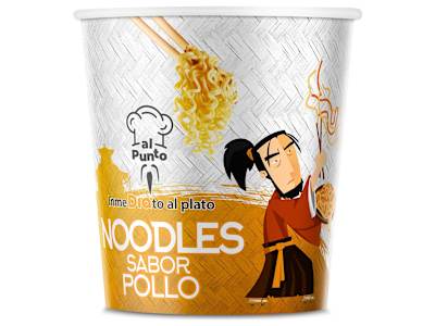Noodles orientales sabor pollo Dia Al punto 65 g