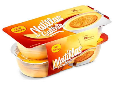 Natillas con galleta Reina pack 4 x 125 g