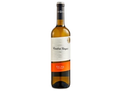Vino blanco verdejo D.O. Rueda Cuatro rayas 75 cl