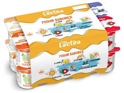 Yogur sabores Dia Láctea pack 16 x 125 g