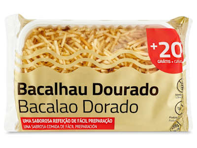 Bacalao dorado Marvanejo bandeja 240 g