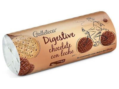 Galletas digestive con chocolate Galleteca de Dia paquete 300 g