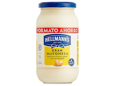 Gran mayonesa Hellmanns frasco 450 ml