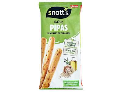 Palitos de pan con pipas Snatt's 62 g