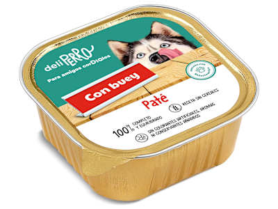Paté para perro con ternera Deliperro de Dia tarrina 300 g