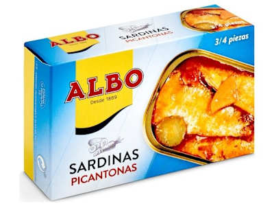 Sardinas picantonas Albo lata 85 g