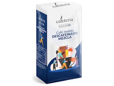 Café molido mezcla descafeinado Dia Cafetería 250 g