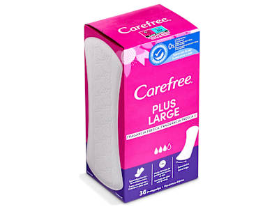 Protegeslips maxi fresh Carefree caja 36 unidades