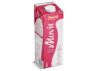 Leche desnatada calcio Pascual Movit 1 L