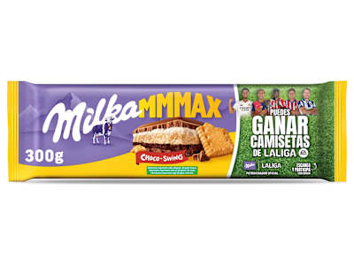 Chocolate con leche relleno de galleta choco-swing Milka 300 g