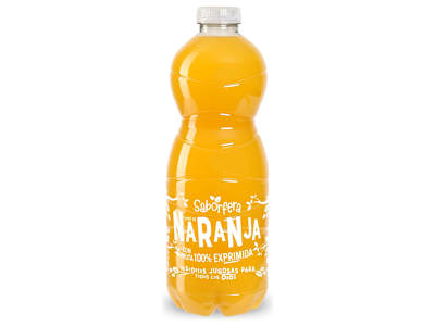 Zumo de naranja 100% exprimido sin pulpa Dia Saborfera 1 L
