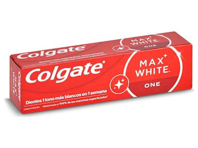 Pasta de dientes blanqueadora Colgate Max White One tubo 75 ml