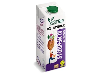 Bebida de almendras 0% azúcares Dia Vegedia 1 L