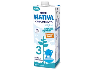 Bebida láctea crecimiento original +12 meses Nativa 1 L