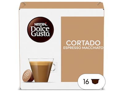 Cápsulas de café cortado Dolce Gusto 16 unidades