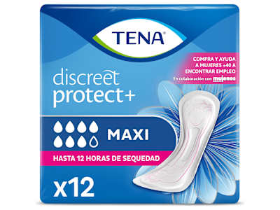 Compresas de incontinencia maxi Tena bolsa 12 unidades