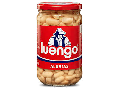 Alubias blancas cocidas Luengo 400 g