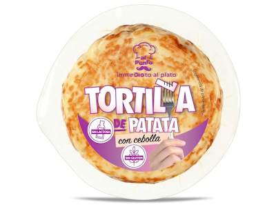 Mini tortilla de patatas con cebolla Dia Al punto 220 g