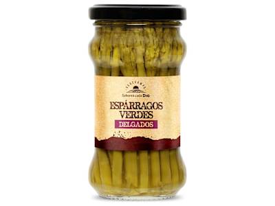 Espárragos verdes delgados Dia Vegecampo frasco 100 g