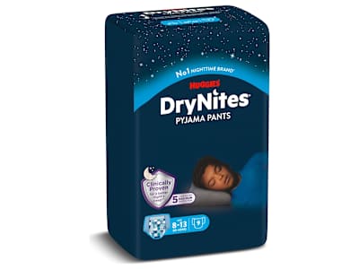 Pañales de noche para niños de 8 a 13 años Huggies DryNites bolsa 9 unidades