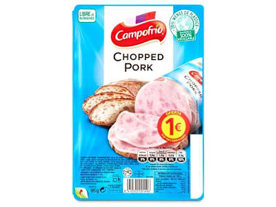 Chopped pork Campofrío sobre 95 g