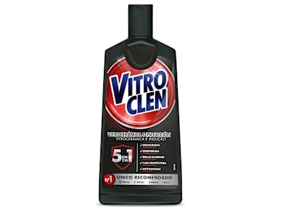 Limpiador vitrocerámica crema Vitroclen   botella 200 ml