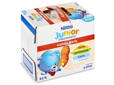 Leche crecimiento con galleta maría +3 años Nestlé 1 L