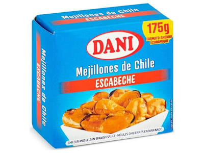 Mejillones en escabeche Dani lata 97 g