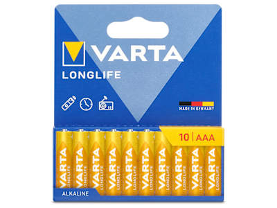 Pila aaa Varta blister 10 unidades