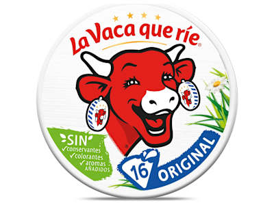 Queso en porciones La Vaca que ríe caja 250 g
