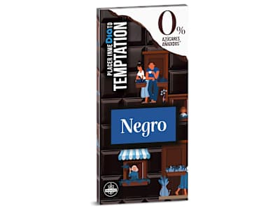 Chocolate negro sin azúcares añadidos Dia Temptation 100 g