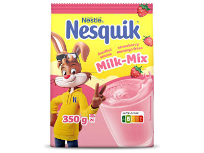 Soluble instantáneo de fresa Nesquik 350 g