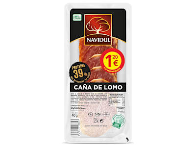 Caña de lomo Navidul sobre 40 g