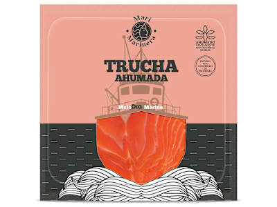 Trucha ahumada Dia Mari Marinera bandeja 100 g