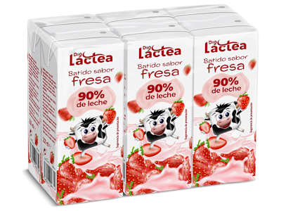 Batido de fresa Dia Láctea 6 x 200 ml