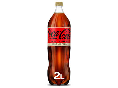 Coca-Cola zero azúcar zero cafeína 2 L