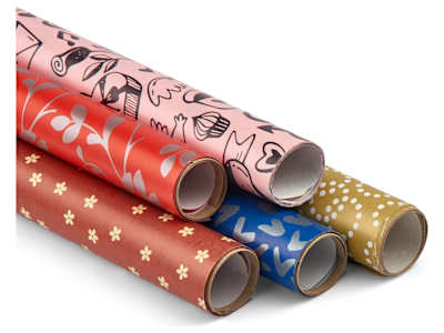 Papel de regalo fantasía rollo 2 mt (modelos diferentes)