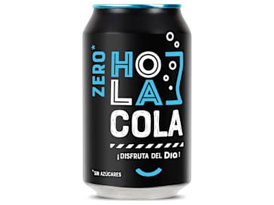 Refresco de cola zero Dia Hola Cola 330 ml