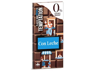 Chocolate con leche sin azúcares añadidos Dia Temptation 100 g