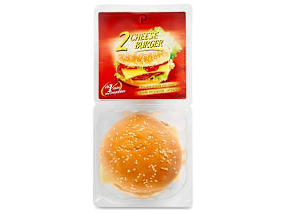 Hamburguesa cheese burger Palacios 2 x 125 g