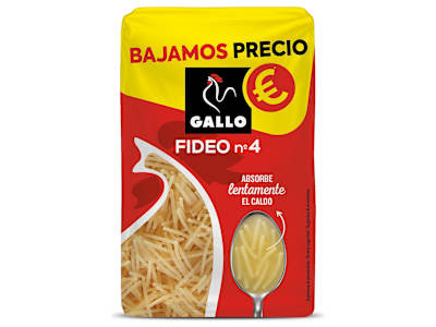 Fideo N.º 4 Gallo 450 g