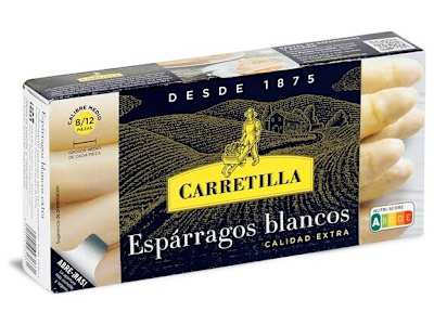 Espárragos blancos extra Carretilla 150 g
