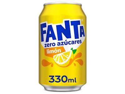 Fanta de limón zero 330 ml
